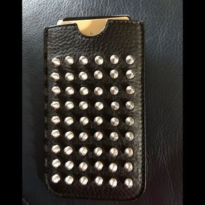 Authentic Burberry Leather pouch.